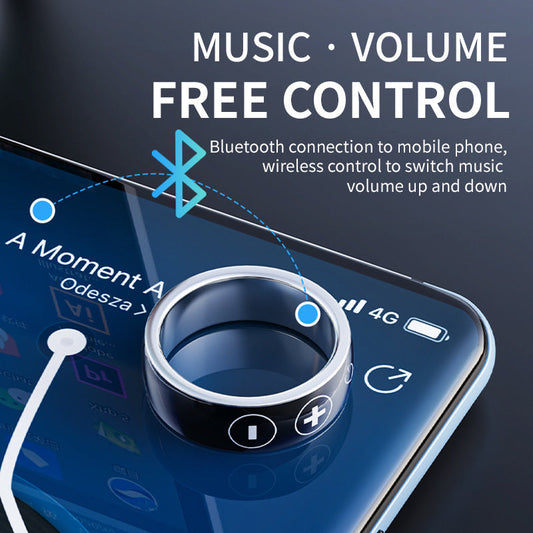 Smart rings: easily control the volume of music with your fingertips