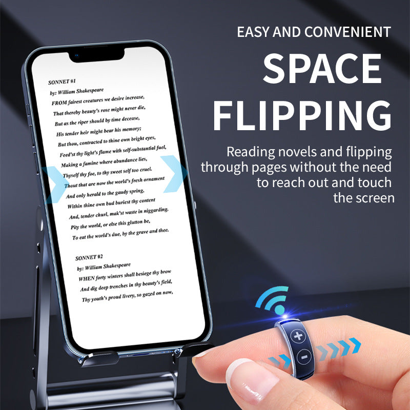Hands-Free Reading: Smart Rings Make Flipping E-Book Pages Effortless