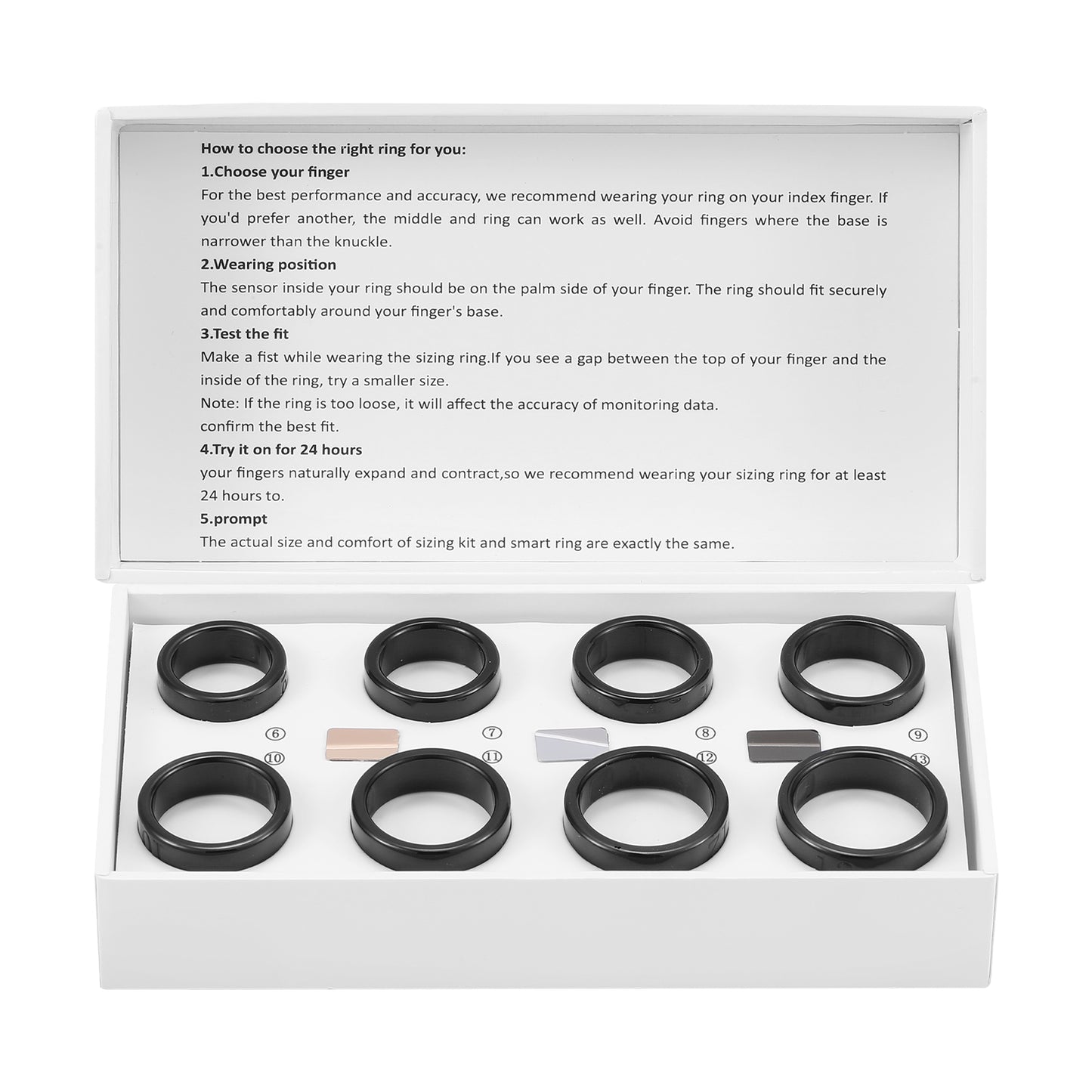 AVINMER ARing 1 Ultra Thin Waterproof Scrolling Smart Ring Remote for TikTok YouTube Instagram Shorts Video,Camera and E-Book with Calories/Heart Rate/Blood Oxygen/Sleep Health Monitoring (AR01)