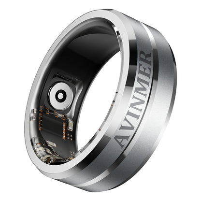 AVINMER ARing 1 Ultra Thin Waterproof Scrolling Smart Ring Remote for TikTok YouTube Instagram Shorts Video,Camera and E-Book with Calories/Heart Rate/Blood Oxygen/Sleep Health Monitoring (AR01)